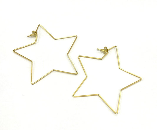 Brinco Estrela Dourada
