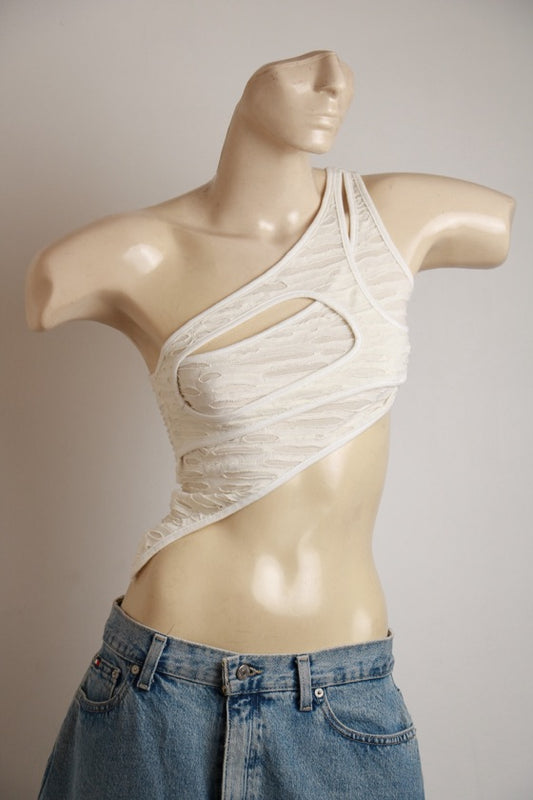 Blusa Kollyy Branca com Mangas