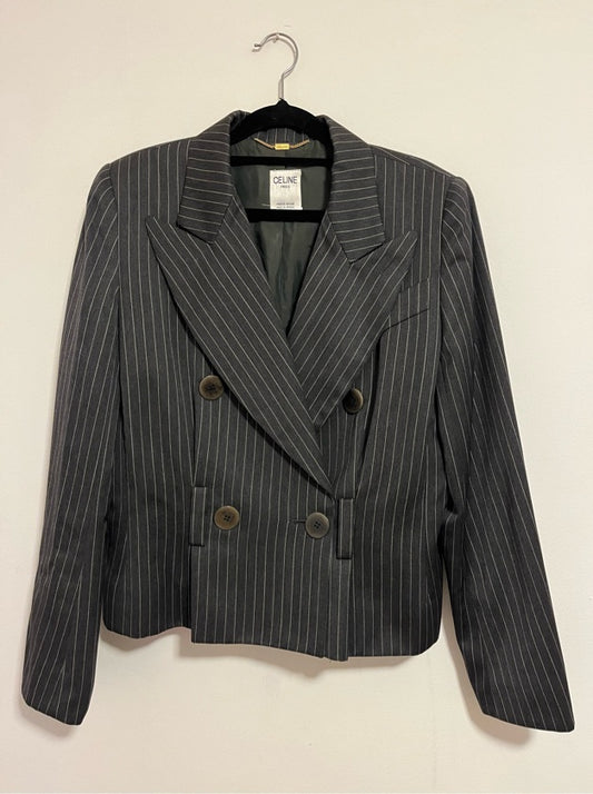 Blazer Celine Risca de Giz