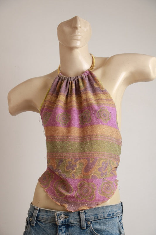 Blusa Cropped Estampado