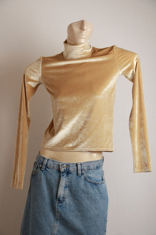 Blusa Gola Dourada