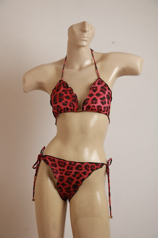 Biquíni Ellia Animal Print Pink