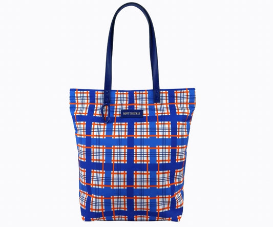 Bolsa Poppy Lissiman Azul e Laranja