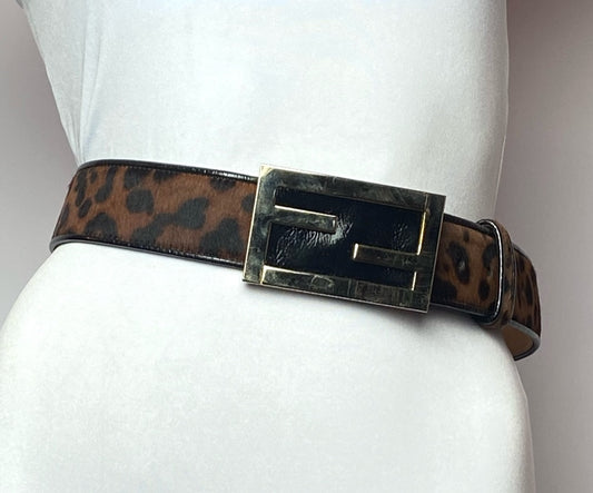 Cinto Fendi Animal Print