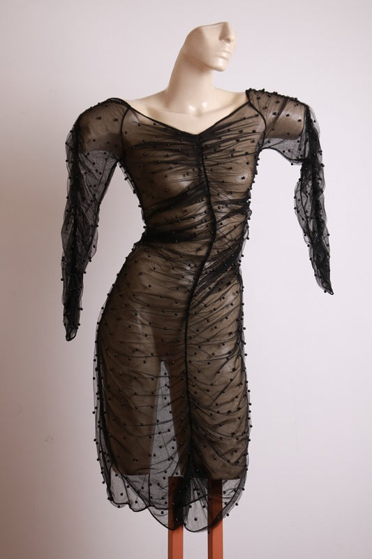 Vestido Preto Bande Noir