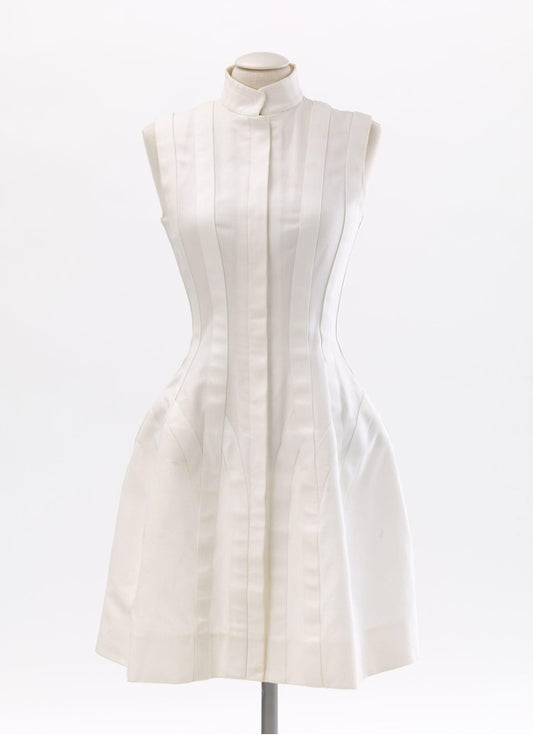 Vestido Branco Alaia Haute Couture