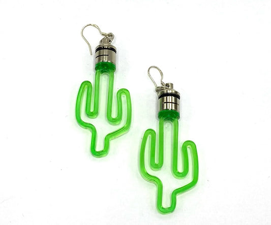 Brinco Cactus Verde