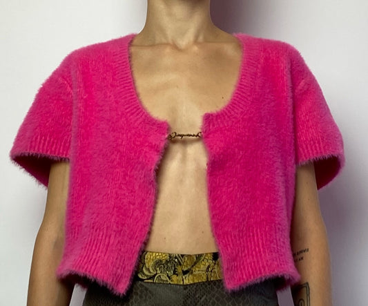 Blusa Jacquemus Rosa Pelo