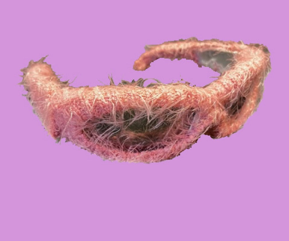 Óculos Rosa Peludo