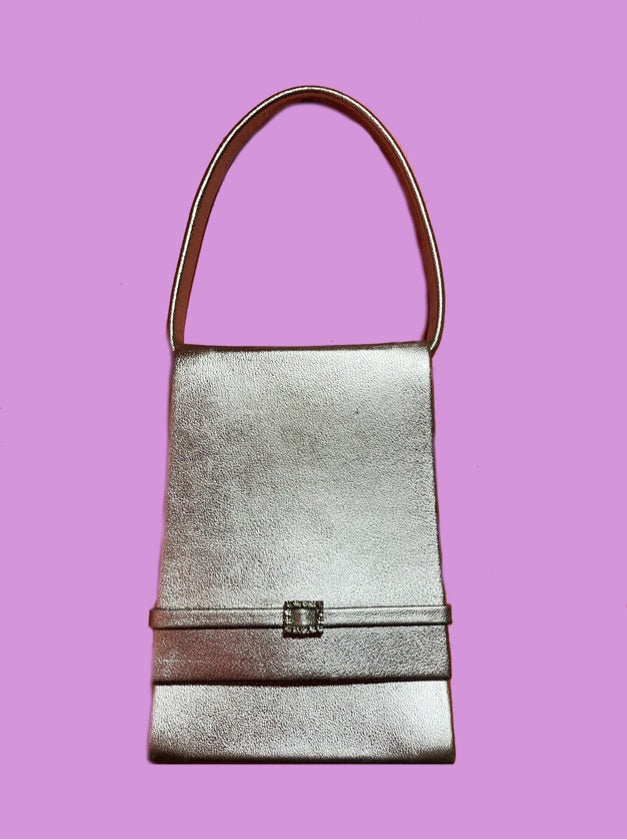 Bolsa Prata Lisa