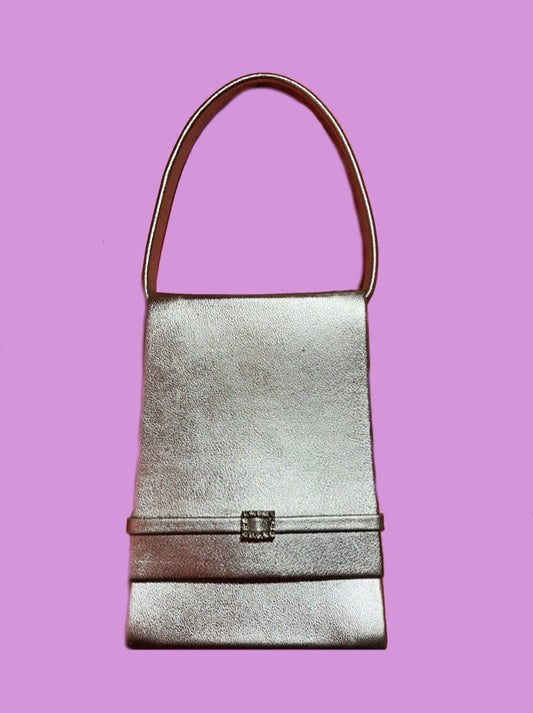 Bolsa Prata Lisa
