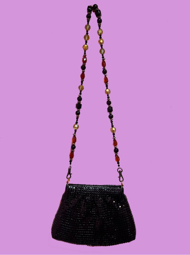 Bolsa Miçanga Preta