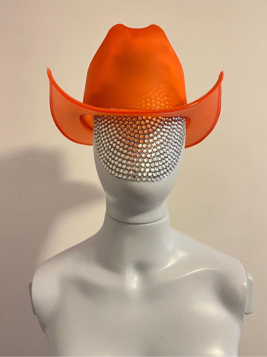 Chapéu Neon Laranja