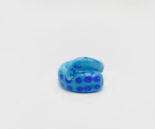 Anel Cobra Azul