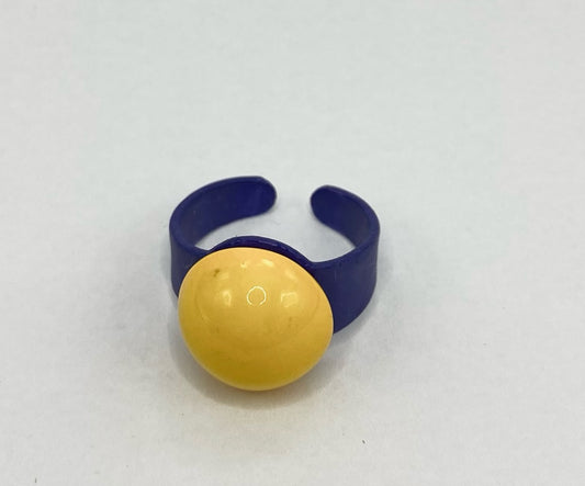 Anel Azul e Amarelo